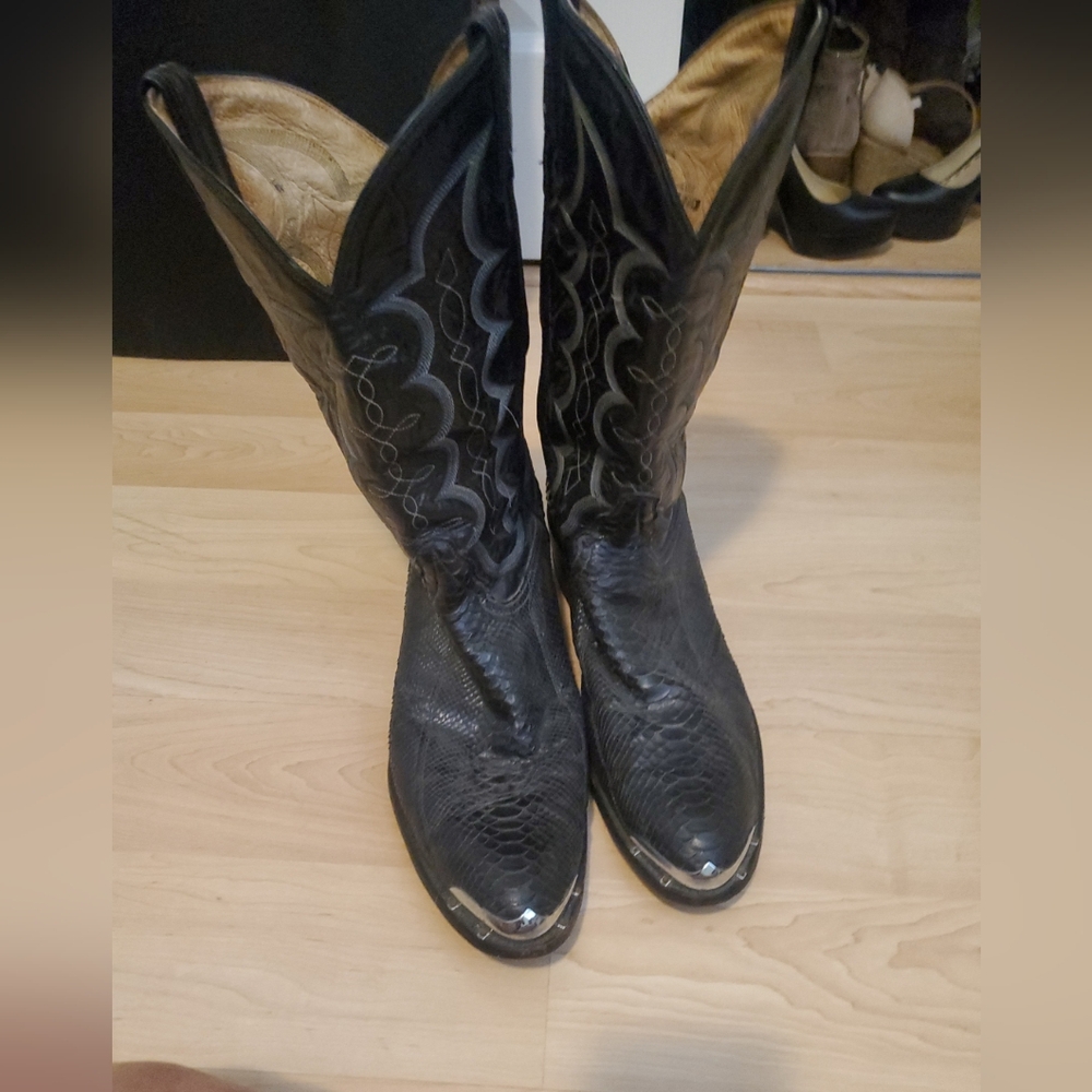 Black Western Cowboy Boots